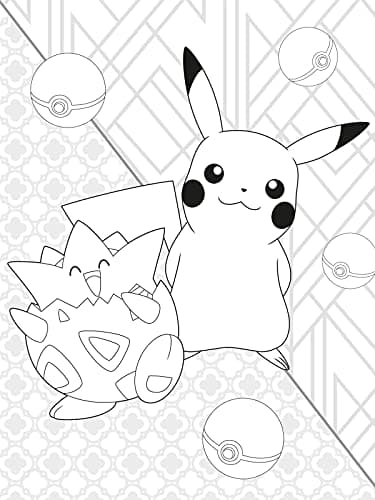 Pokémon Activity-Buch: Das Malbuch: 80 Seiten Ausmalbilder für Jungen und Mädchen ab 6 Jahren – Bild 5