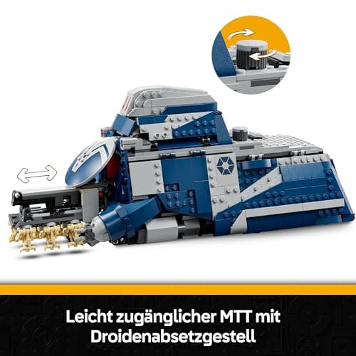 LEGO Star Wars: The Clone Wars MTT der Separatisten in der Schlacht von Felucia - Spielzeug mit Lichtschwert – Bild 5