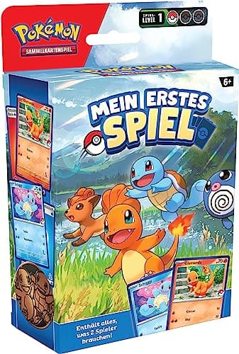 Pokémon-Sammelkartenspiel: Mein erstes Spiel – Glumanda und Schiggy (Mit 2 spielbereiten Mini-Decks & Zubehör) – Bild 2