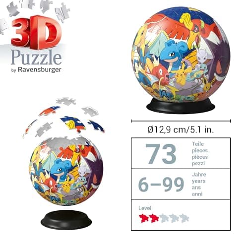 Ravensburger 3D Puzzle - Puzzle-Ball Pokémon – Bild 5