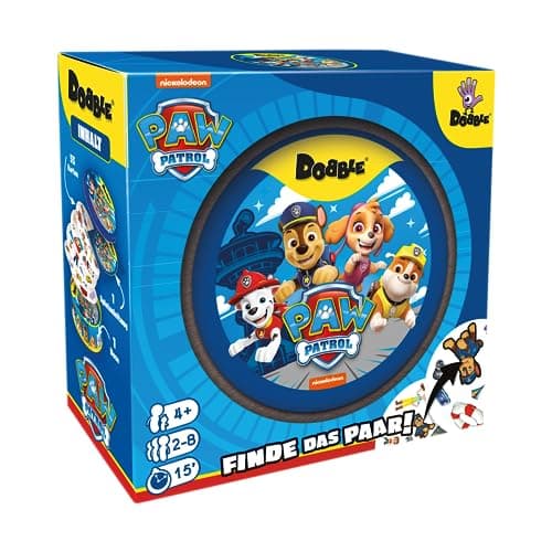 Zygomatic, Dobble Paw Patrol, Eco-Sleeves, Kinderspiel, Kartenspiel, 2-8 Spieler, Ab 4+ Jahren – Bild 2