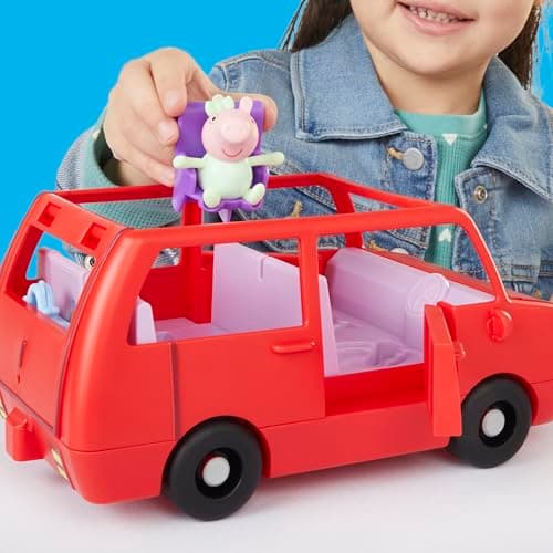 Peppa Pig Peppas großes Familienauto Spielset, Rot – Bild 5