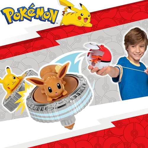 Pokémon - Battle Spinner - Evoli, offizielles Spielset – Bild 7