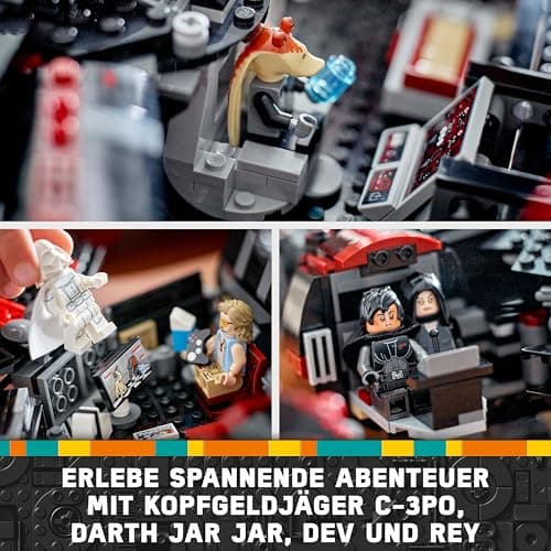 LEGO Star Wars 75389 Der Dunkle Falke – Spielzeug zum Ausstellen mit federbetriebenen Shootern, Kanonen und 6 Minifiguren, darunter C-3PO  – Bild 6