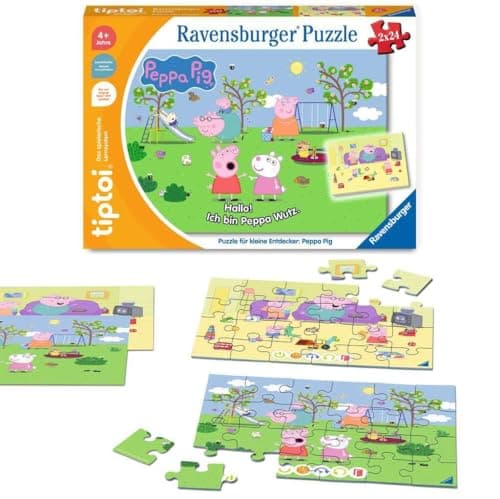 Ravensburger tiptoi Puzzle für kleine Entdecker: Peppa Pig – Bild 5