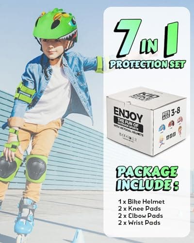 VICTGOAL Fahrradhelm Kinder zu Radsport Niedliche Cartoon 3D Gestaltet Kinderhelm für Fahrrad Skateboard Rollschuh für Jungen und Mädchen Verstellbare Größe – Bild 6