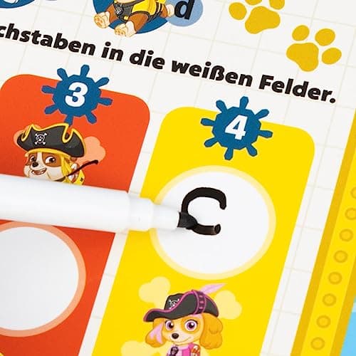 PAW Patrol Mitmachbuch: PAWtastischer Wisch & Weg Spielspaß: mit abwischbaren Seiten und Stift | Für Kinder ab 4 Jahren – Bild 4