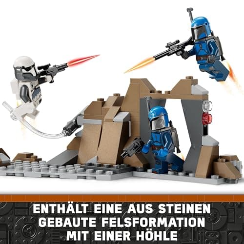 LEGO Star Wars: The Mandalorian Hinterhalt auf Mandalore Battle Pack, Abenteuer-Bauspielzeug für Kinder, Action-Spielset zum Sammeln – Bild 6