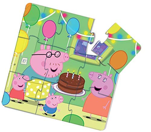 Lisciani - PEPPA PIG - Sammlung von 10 Lernspiele ab 2 Jahren - Farben, Formen, Puzzle, Zahlen, Memory, Suchen & Finden – Bild 7