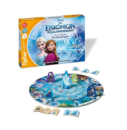 Ravensburger tiptoi Spiel 00116 - Disney Die Eiskönigin - Völlig Unverfroren: Das verdrehte Wettlaufspiel - EIN magisches Quiz-Spiel ab 4 Jahren – Bild 2