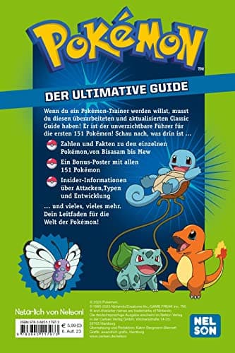 Pokémon Handbuch: Der ultimative Guide: Das offizielle Nachschlagewerk zu den ersten 151 Pokémon | Mit coolem Poster – Bild 3