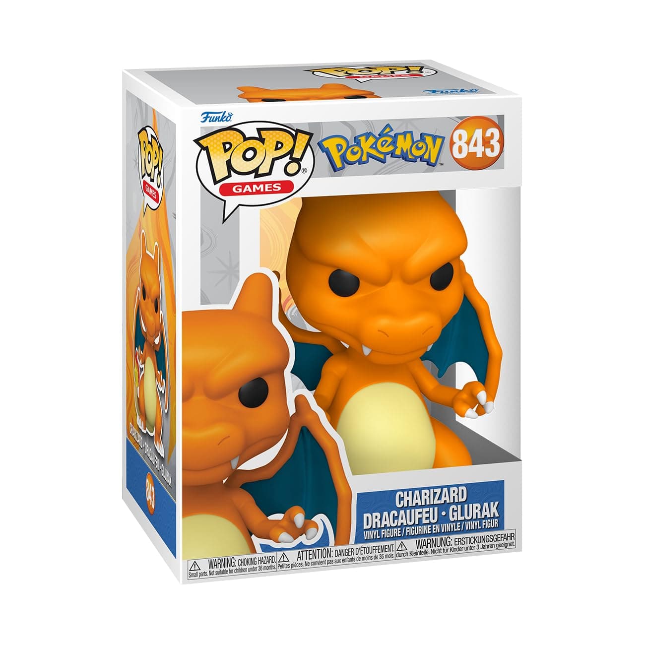 Funko Pop! Games: Pokemon - Charizard - Glurak
