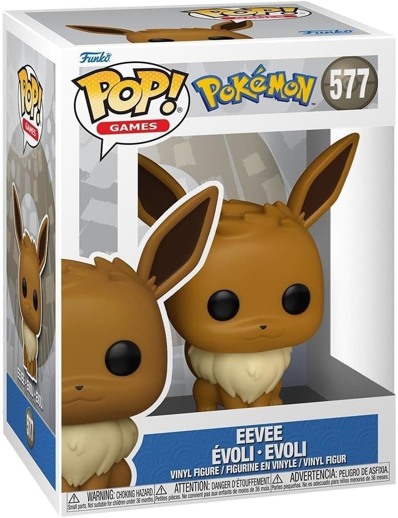 Funko Pop! Games: Pokemon - Eevee - Evoli - Vinyl-Sammelfigur
