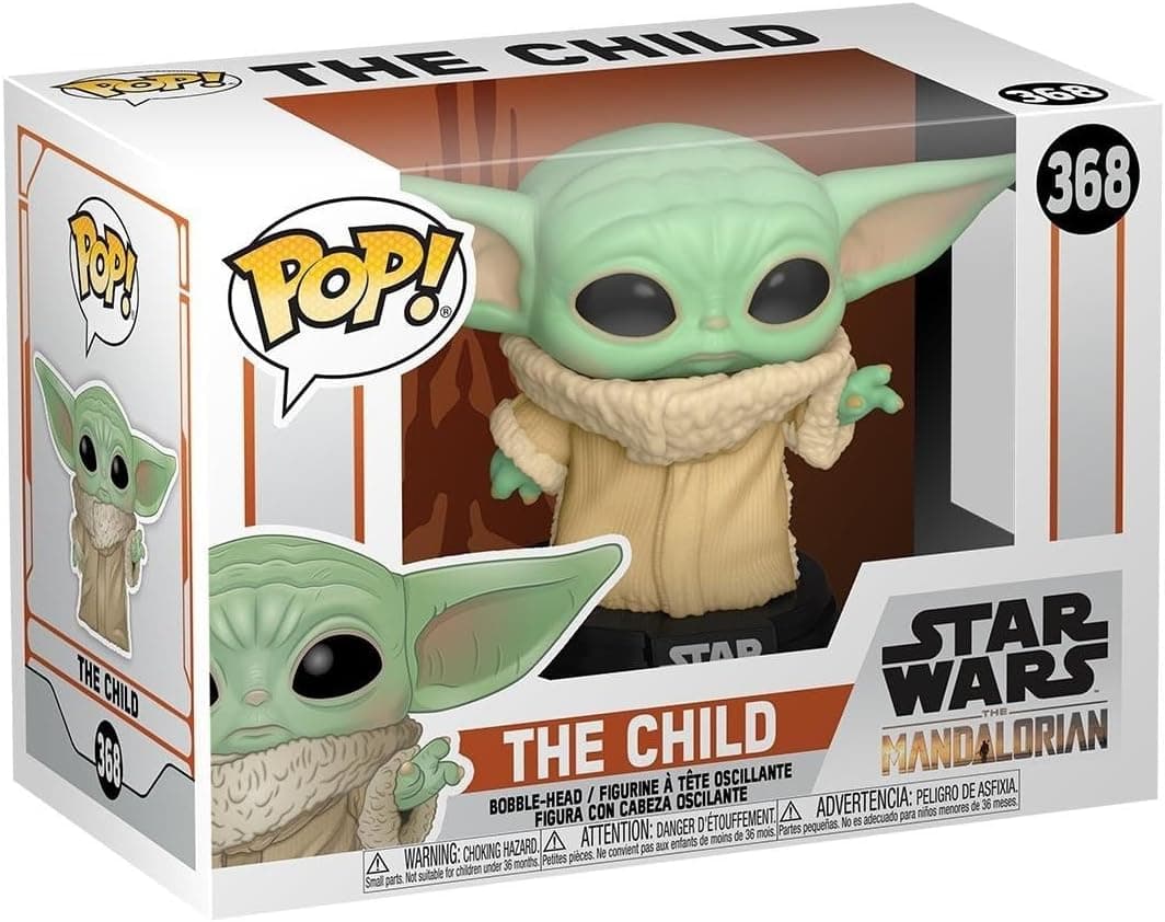 Funko Pop! Star Wars: The Mandalorian - Grogu (The Child, Baby Yoda) - Vinyl-Sammelfigur 