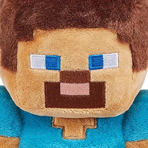 Mattel Steve Minecraft - Plüschfigur 21 cm, kuschelig & ideal zum Sammeln, Geschenk für Minecraft-Fans ab 3 Jahren – Bild 3