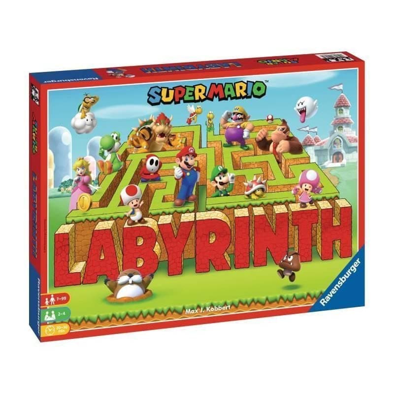 Ravensburger Familienspiel 26063 - das Verrückte Labyrinth Super Mario - mit den Figuren aus Super Mario – Bild 4