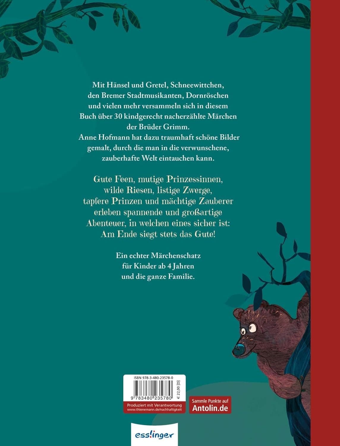 Grimms Märchen: Das große Märchenbuch zum Vorlesen und Anschauen – Bild 2