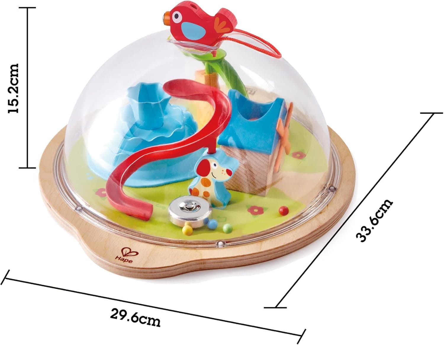 Hape Lilys Erlebniskuppel von Hape | 3D Spielzeug mit magnetischem Labyrinth – Bild 2