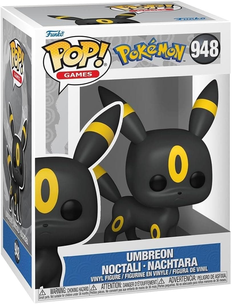 Funko Pop! Games: Pokemon - Umbreon - Nachtara - Vinyl-Sammelfigur