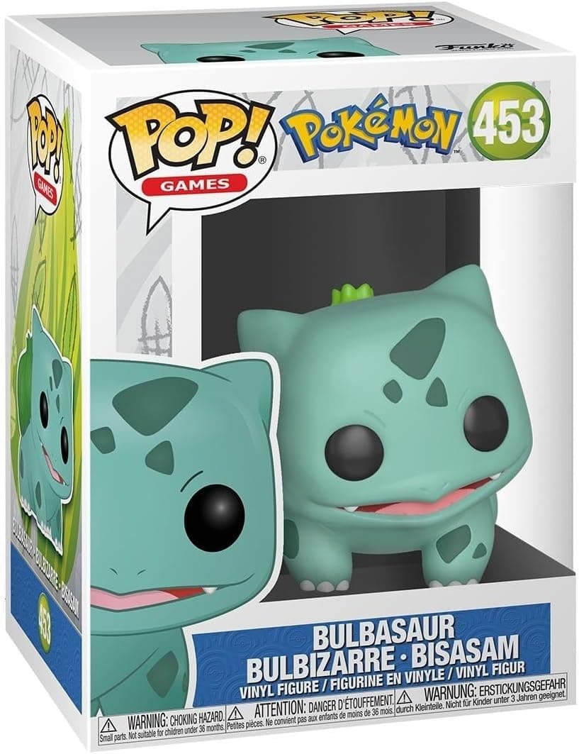 Funko Pop! Games: Pokemon - Bulbasaur - Bisasam - Vinyl-Sammelfigur