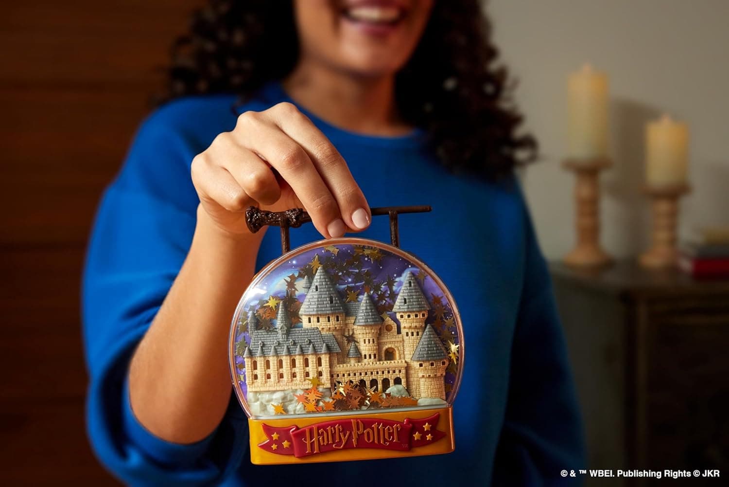 Polly Pocket Sammler-Spielset, Harry Potter-Schatulle mit 5 Puppen und 11 Zubehörteilen – Bild 2