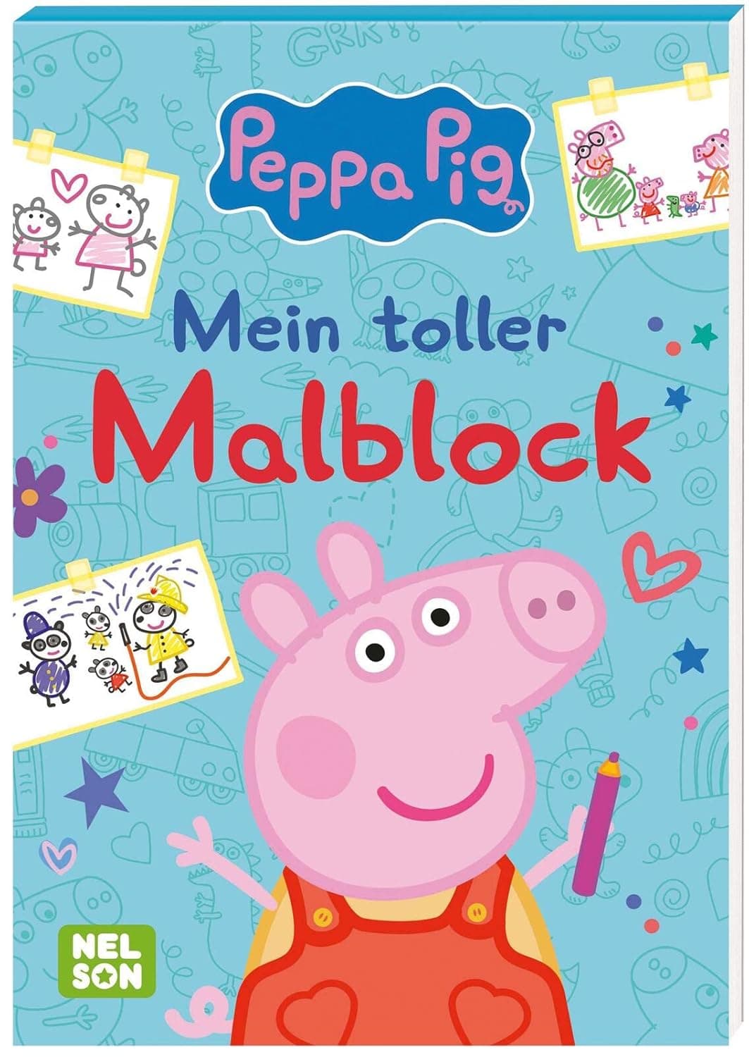 Peppa Wutz Ausmalbilder: Mein toller Malblock: Malvorlagen für Kinder ab 3 Jahren