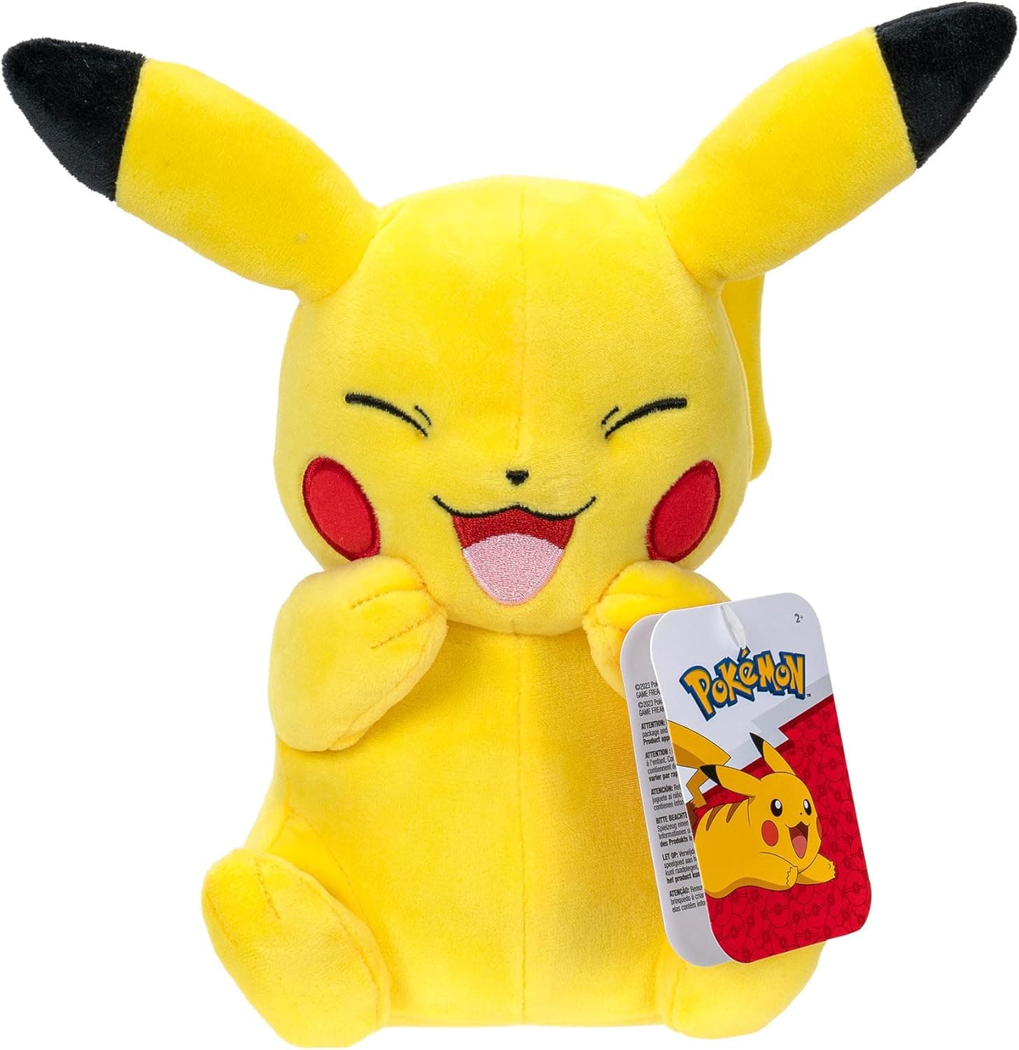 Pokémon - 20cm Plüsch - Pikachu, offizielles Plüsch