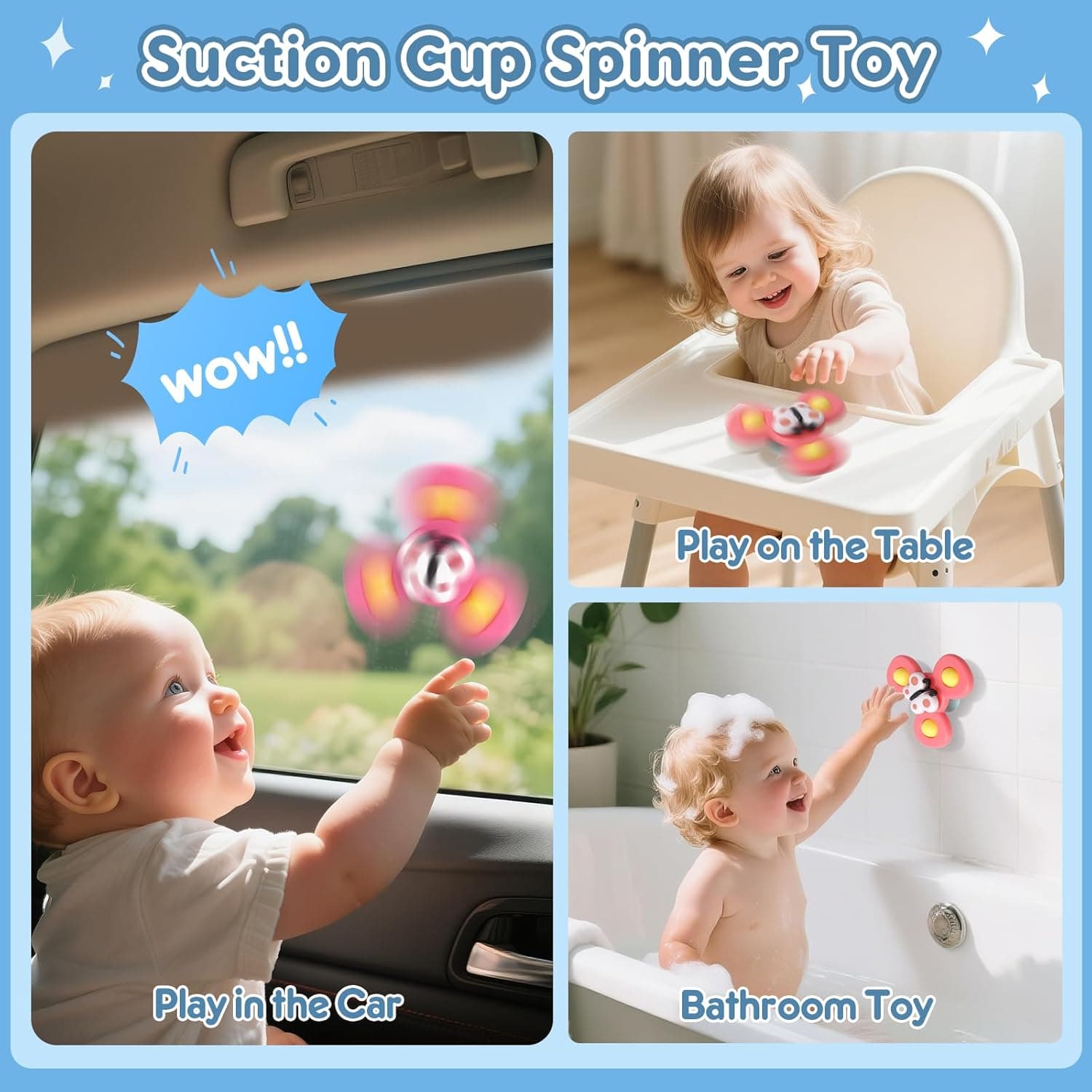 6 in 1 Baby Spielzeug, Montessori Spielzeug für Babys – Bild 6