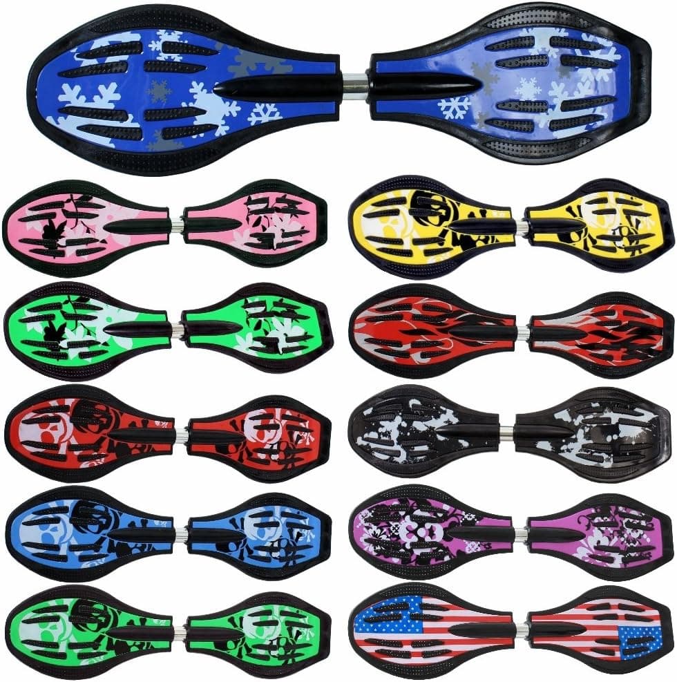 FunTomia Waveboard Original ABEC9 Kugellager inkl. Tasche - Bis 120kg - (Verschiedene Farbdesigns) – Bild 1