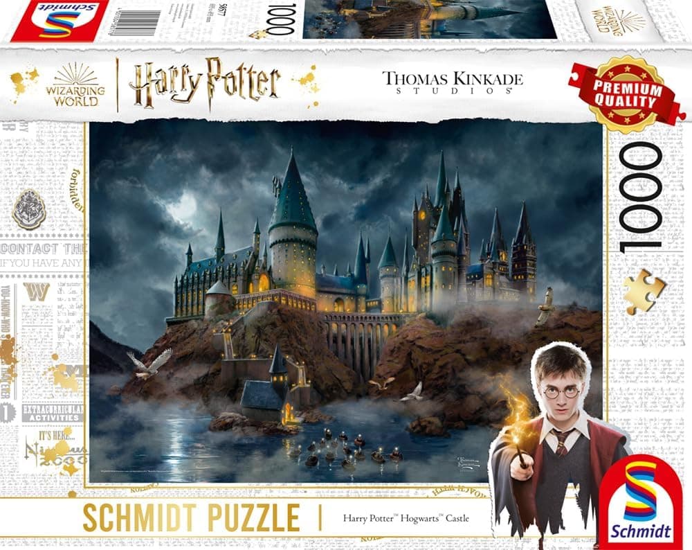 Schmidt Spiele, Harry Potter, Hogwarts Castle, 1000 Teile Puzzle – Bild 2
