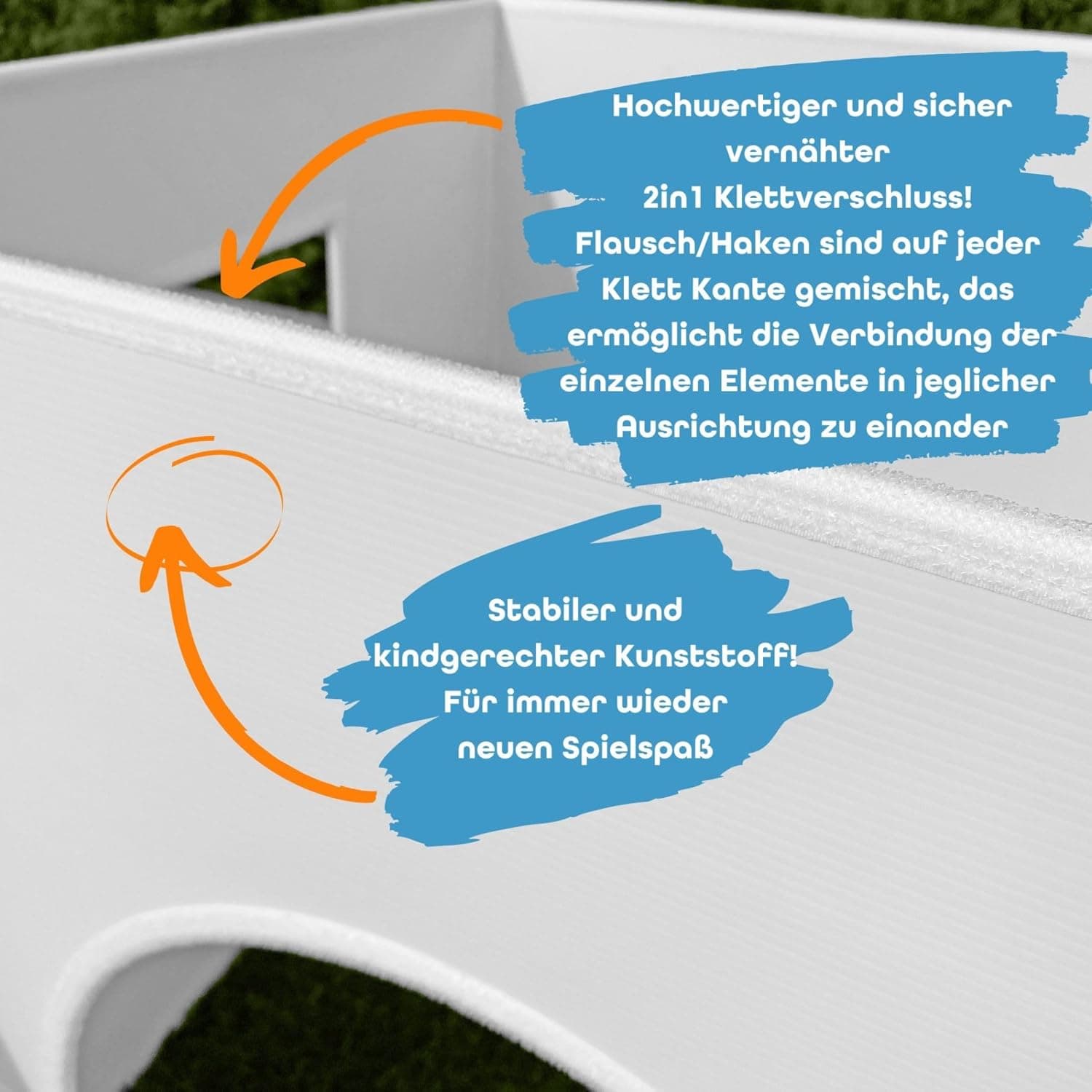 2er Set ImagiNew Playhome - Immer Wieder neu bemalen & abwischen - Spielhaus Kinder Indoor & Outdoor mit Stiften und Sticker – Bild 4