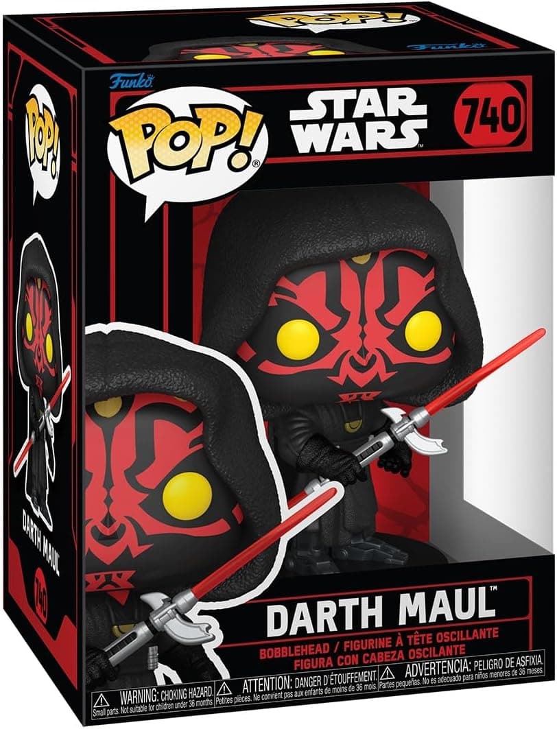 Funko Pop! Star Wars: Star Wars Darkside - Darth Maul - Vinyl-Sammelfigur 