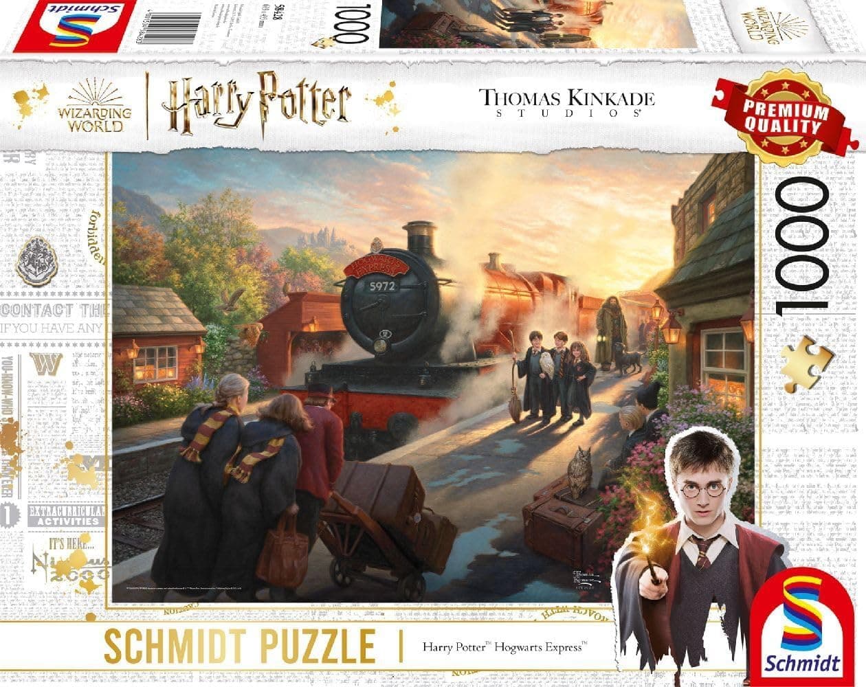 Schmidt Spiele, Harry Potter, Hogwarts Express, 1000 Teile Puzzle