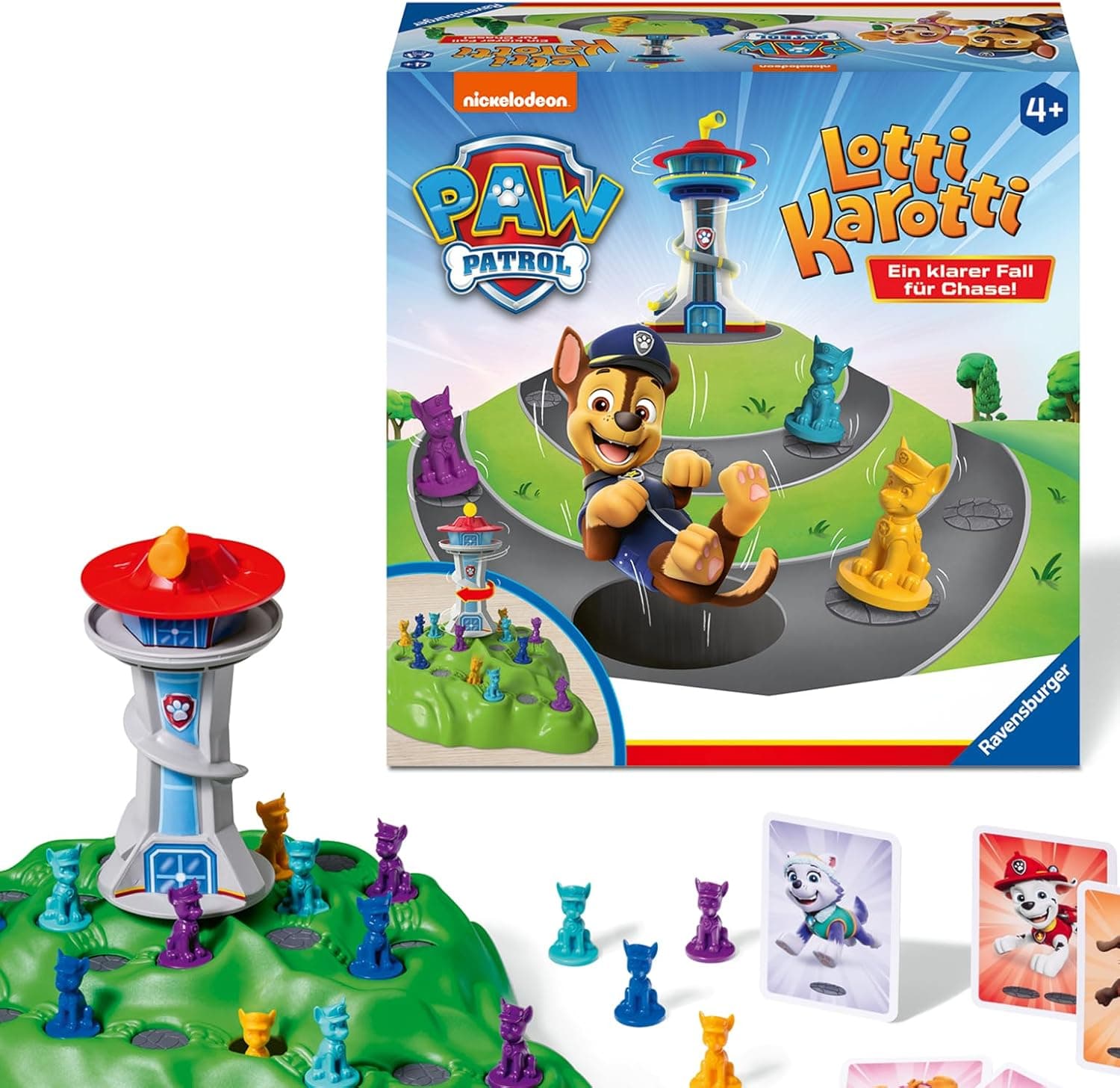 Ravensburger - PAW Patrol Lotti Karotti, Spiele-Klassiker mit den Serienhelden aus PAW Patrol