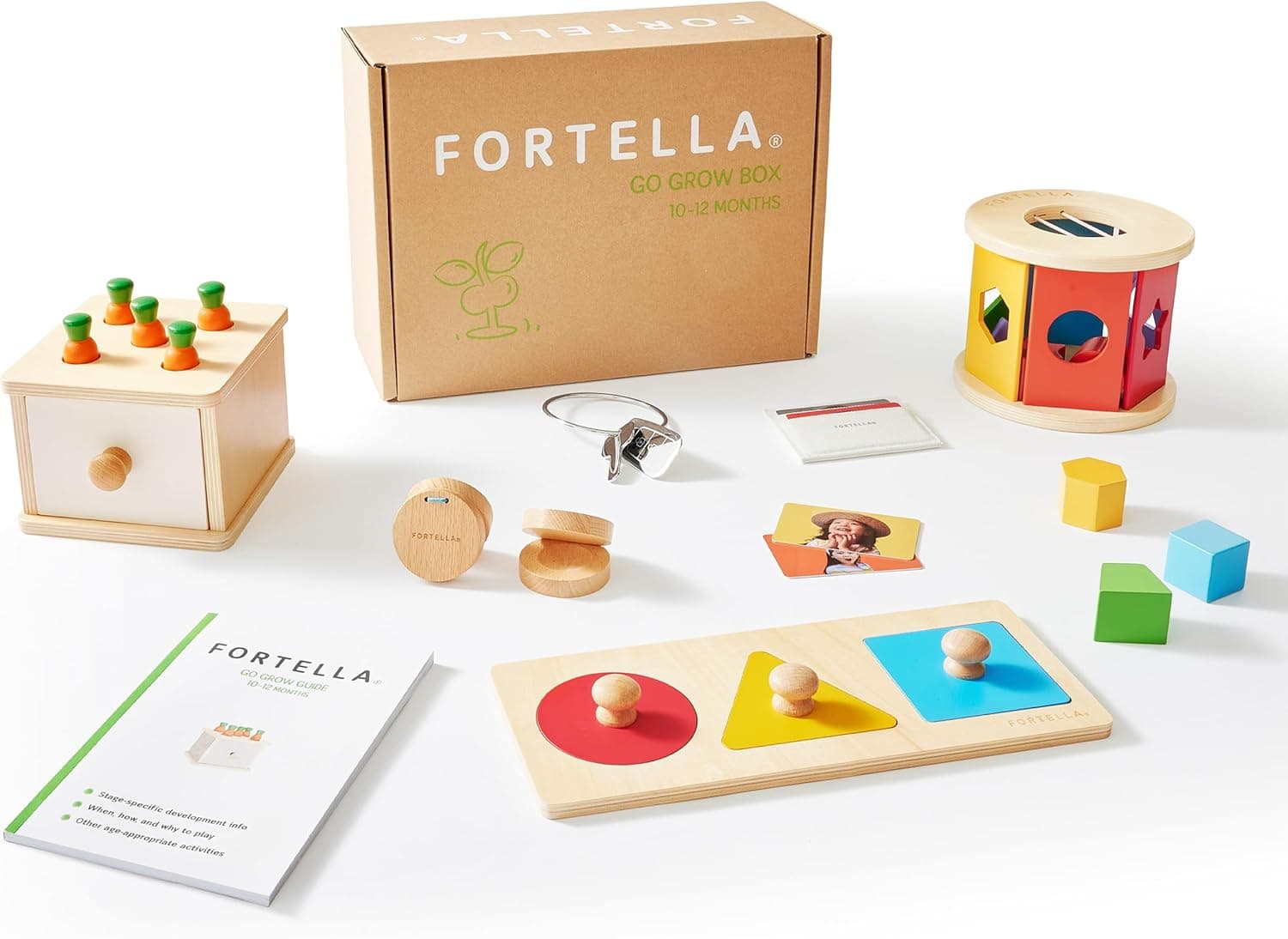 Fortella Go Grow Box, Montessori Spielzeug