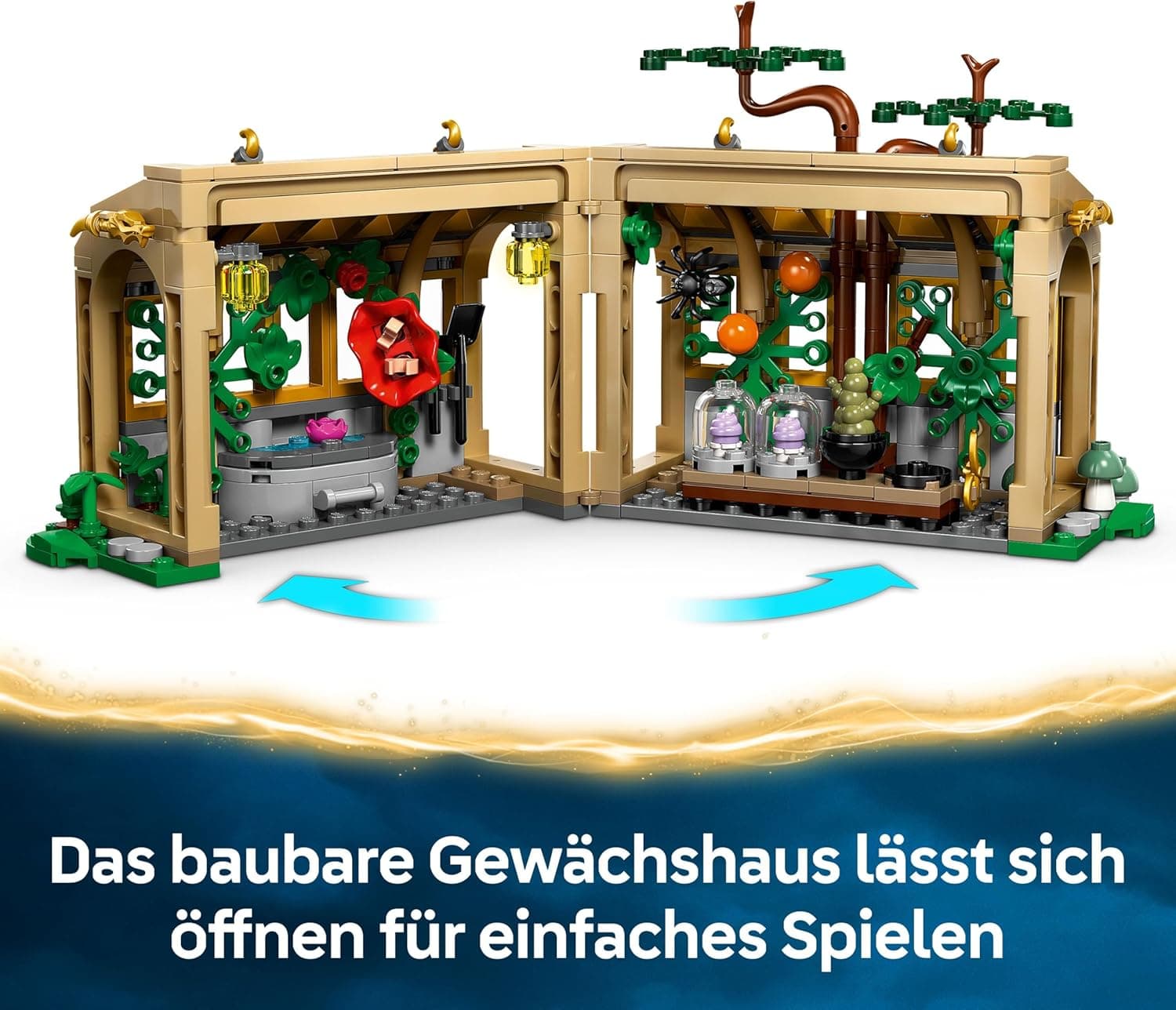 LEGO Harry Potter Schloss Hogwarts: Kräuterkundeunterricht – Bild 3