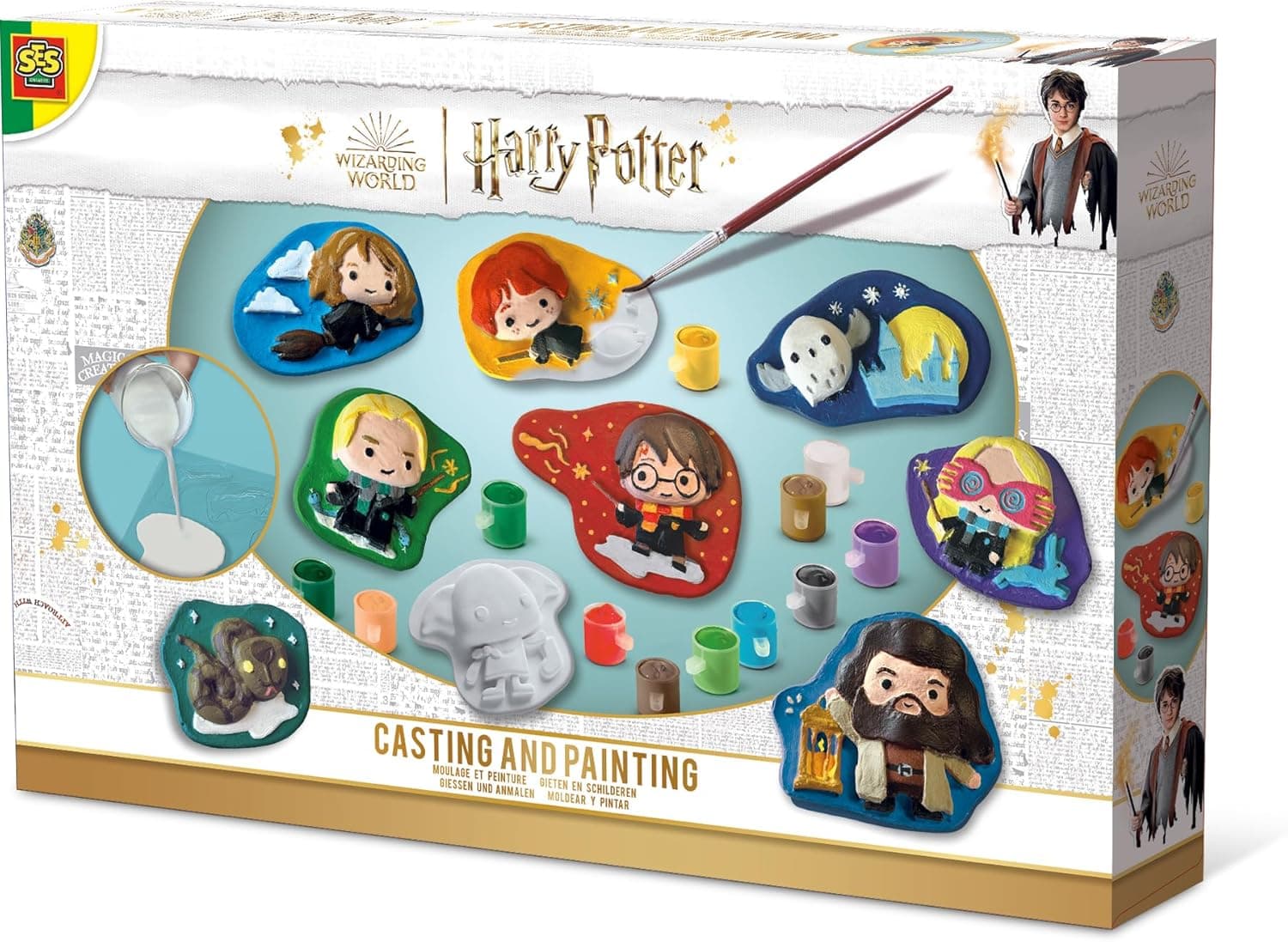 SES Creative - Harry Potter Gips gießen für Kinder