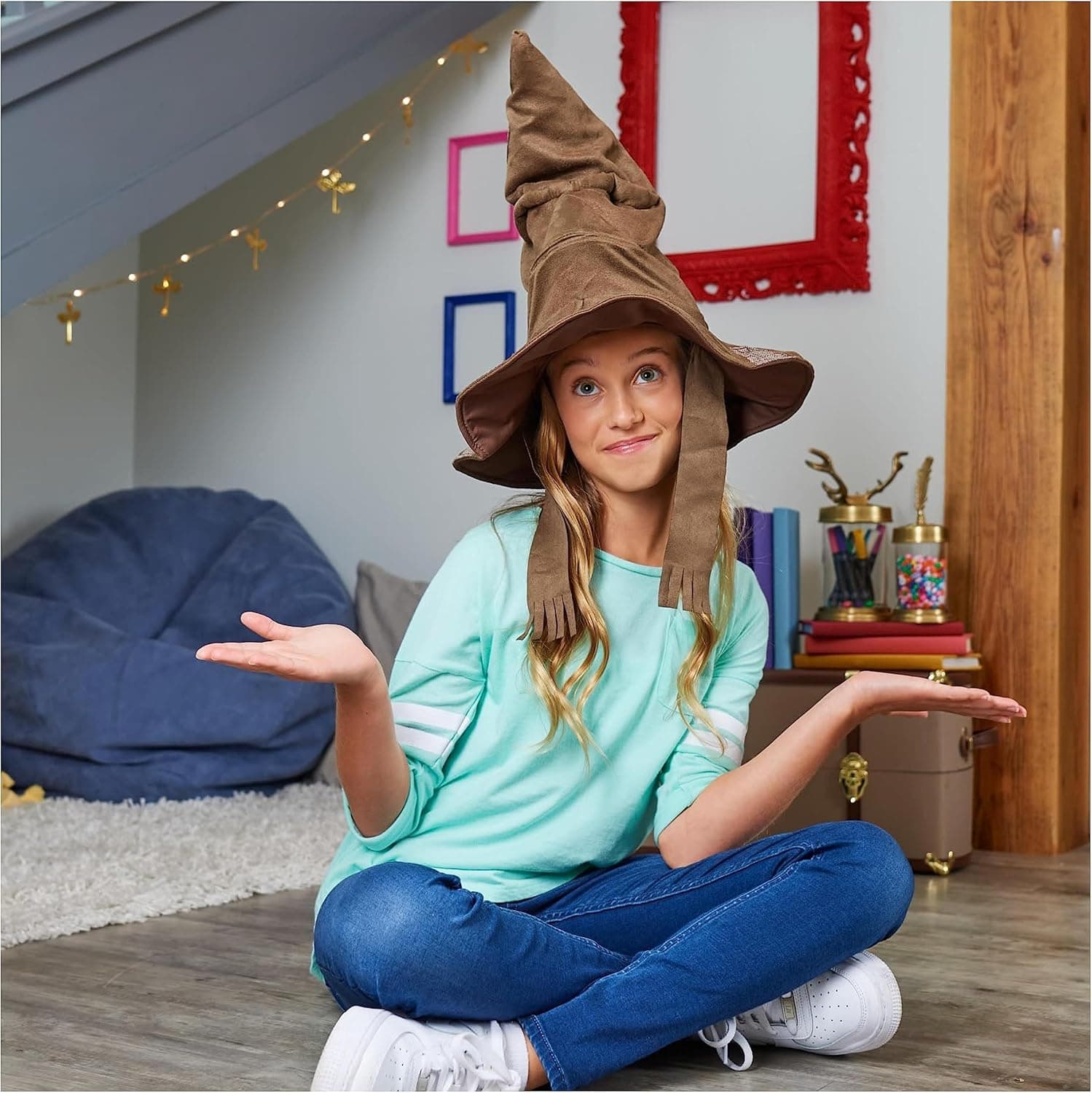 Harry Potter - Interaktiver Sprechender Hut mit Sound – Bild 2