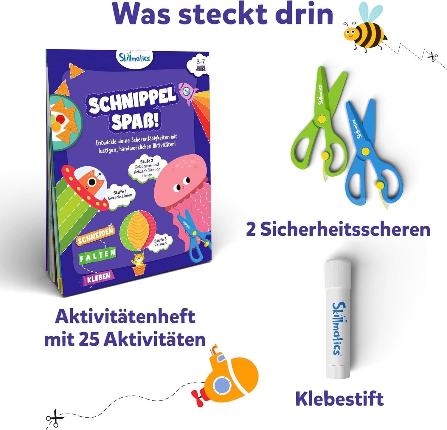 Skillmatics Kunst & Bastelaktivität- Schnippel Spaß! – Bild 2
