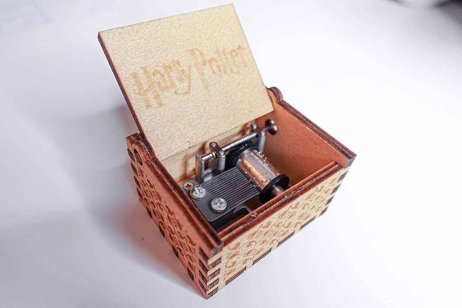 Harry Potter Spieluhr, dekorative Spieluhr aus Holz – Bild 2