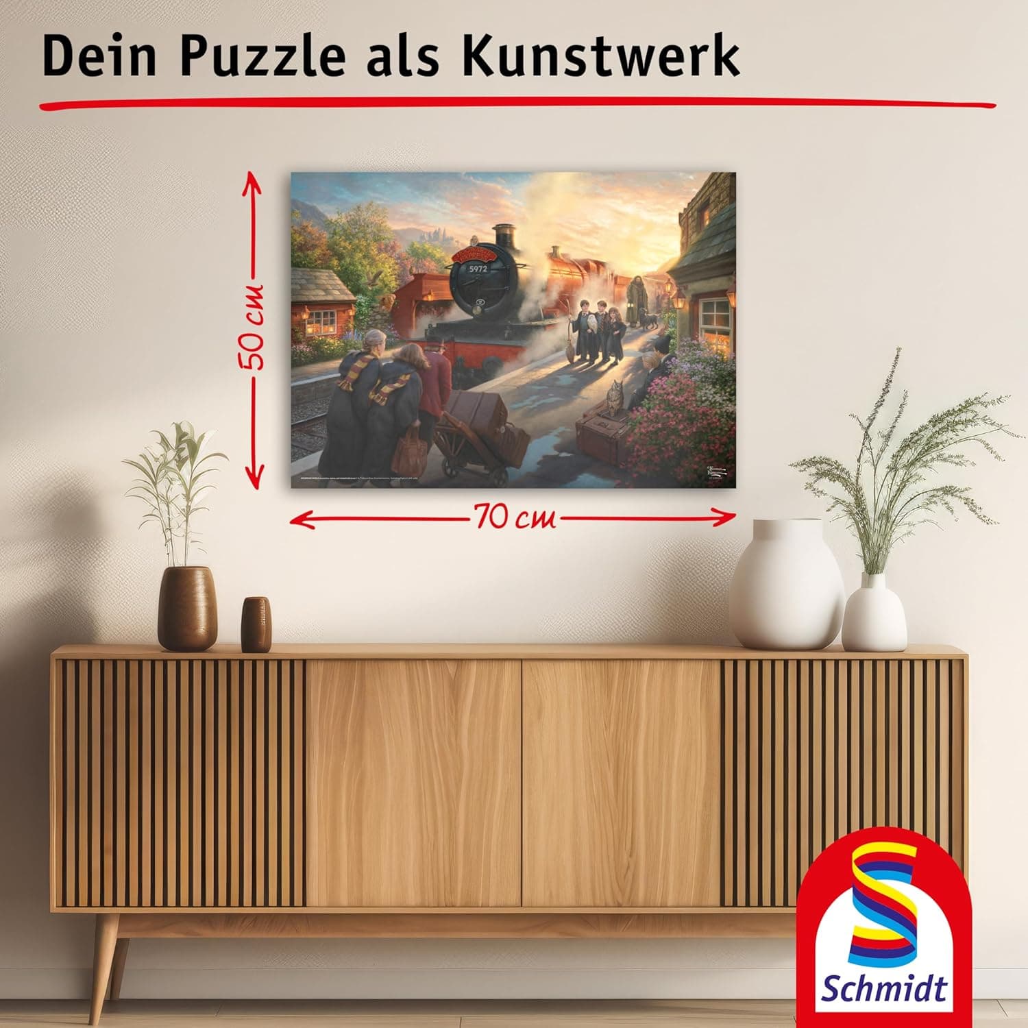 Schmidt Spiele, Harry Potter, Hogwarts Express, 1000 Teile Puzzle – Bild 3