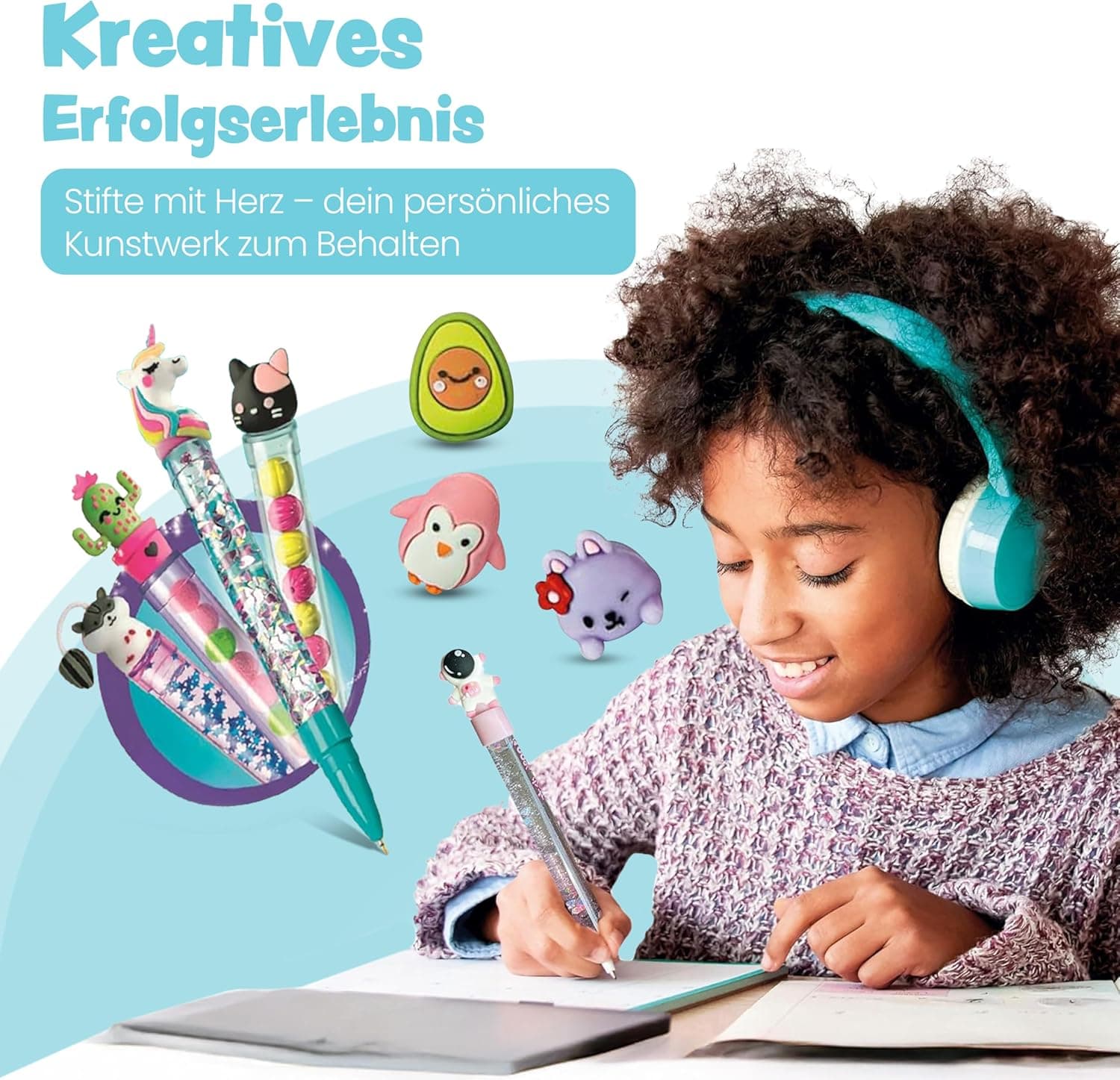 Clementoni Idea Stift-Atelier mit über 50 Accessoires – Bild 6