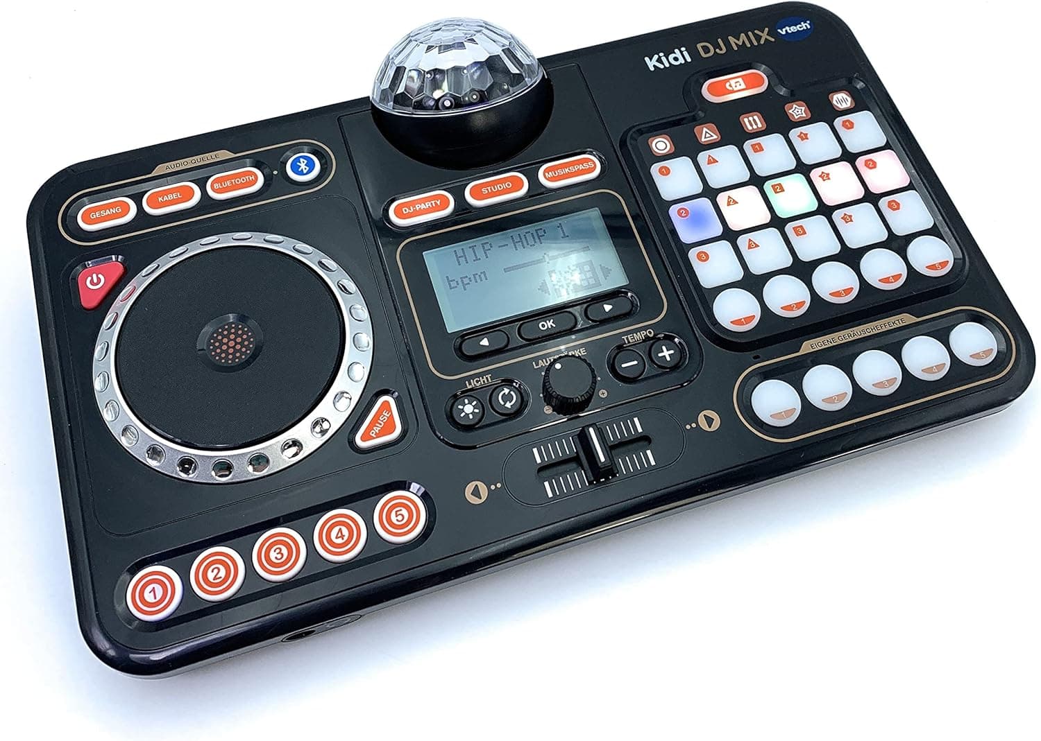 VTech Kidi DJ Mix – 10-in-1 DJ-Mischpult mit Jog-Wheel und vielen Effekten