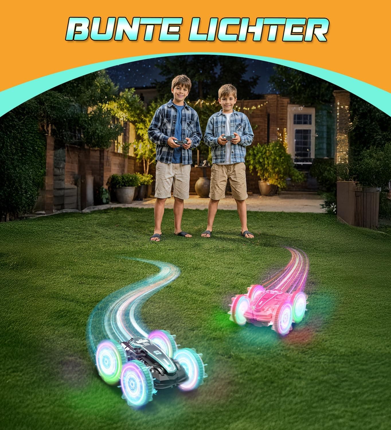 Amphibienfahrzeug Ferngesteuertes Auto 3+ Jahre – Bild 3