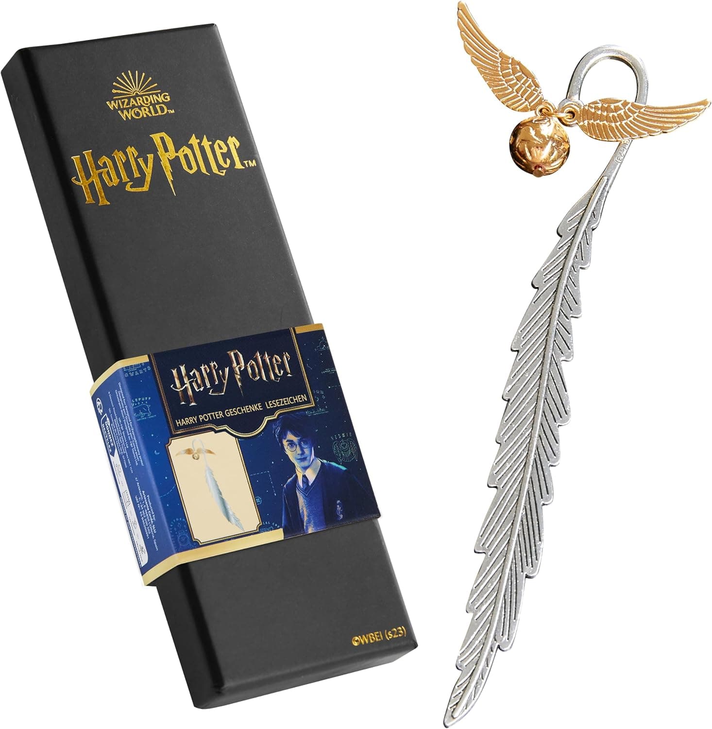 Harry Potter Lesezeichen Metall mit Anhänger - Offizielles Merchandise