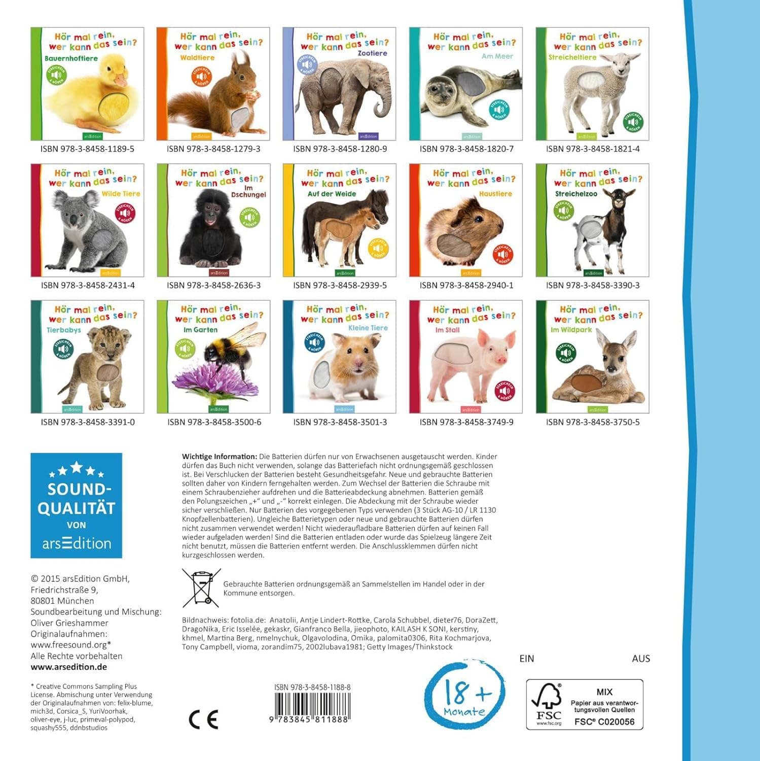 Hör mal rein, wer kann das sein? – Lieblingstiere: Streicheln und hören – Bild 2