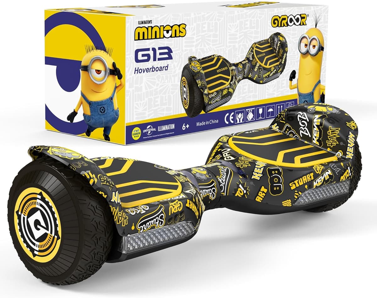 Gyroor G13 Hoverboard für Kinder , All-Terrain Offroad Hoverboard,Musikplayer, LED-Lichter – Bild 1