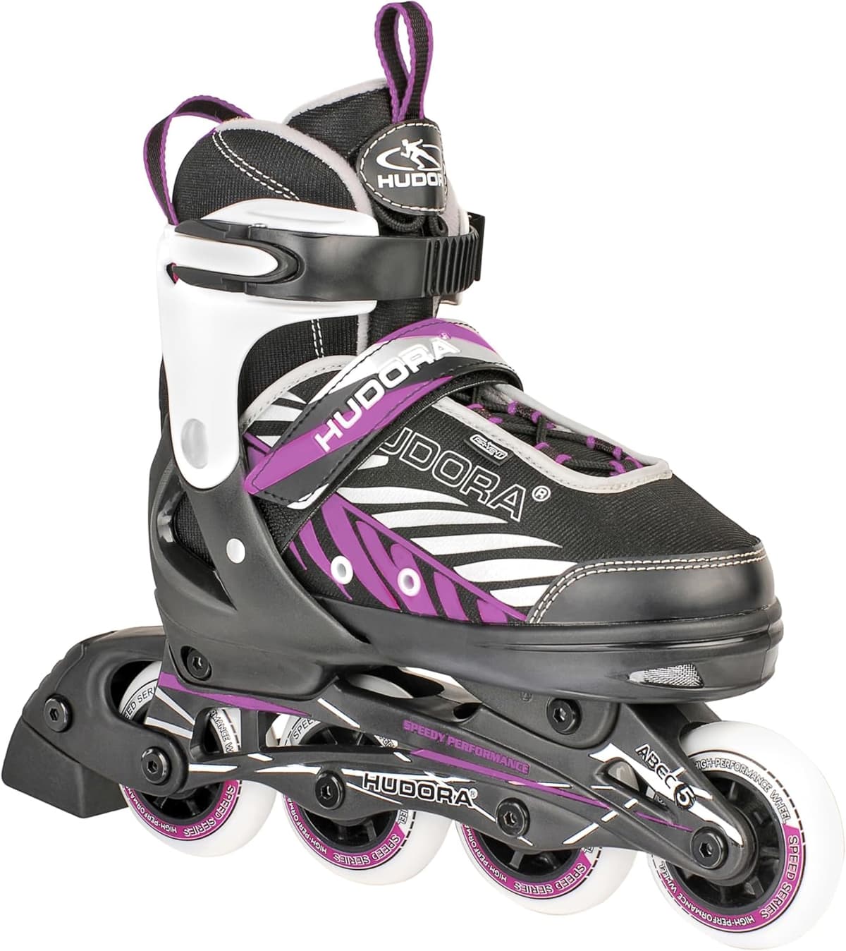 HUDORA Inline Skates Mia/Leon - Inliner für Kinder/Jugendliche  in versch. Größen & Farben - Roller Skates bis zu 4 Größen verstellbar – Bild 1