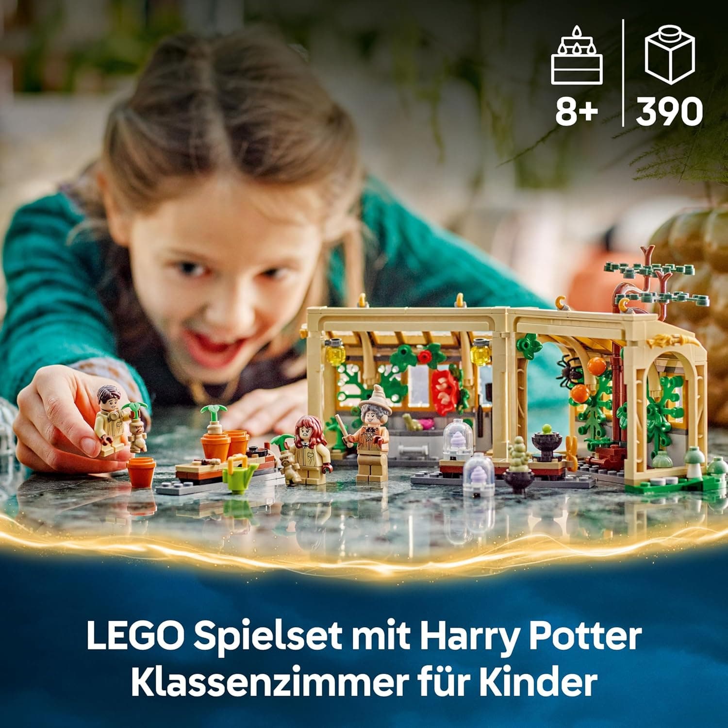 LEGO Harry Potter Schloss Hogwarts: Kräuterkundeunterricht – Bild 2