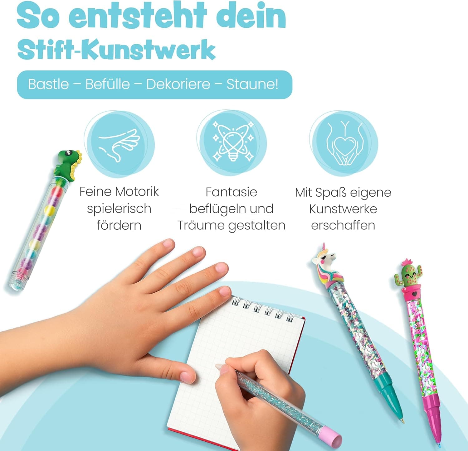 Clementoni Idea Stift-Atelier mit über 50 Accessoires – Bild 3
